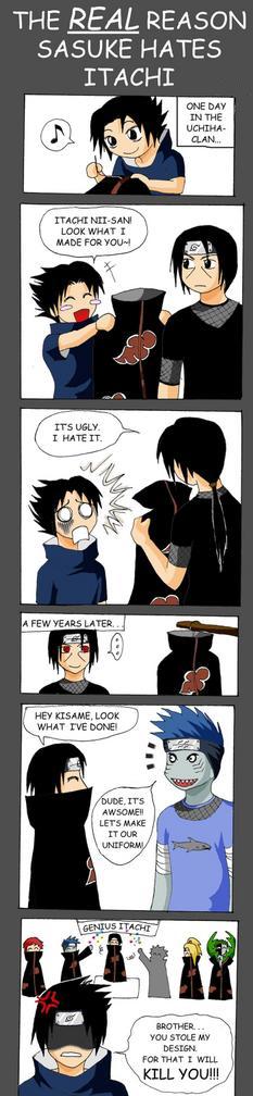 The Real Reason Sasuke Hates Itachi
